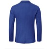Men's Casual Blazers Two Button Lightweight Sport Coats for Men Regular Fit Linen Suit Jackets - 3 of 4