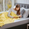 LIVN CO. Ultra-Soft Liquid Cotton Comfort Blanket Blush - 2 of 4