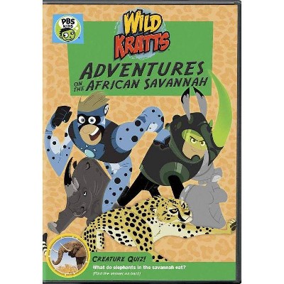 Wild Kratts: Adventures on the African Savannah (DVD)(2019)