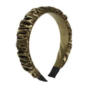Unique Bargains Women's Classic Pleated Headband 6.69"x1.38" 1 Pc - 1 of 4