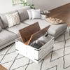 NicBex Modern 31.5" Square Coffee Table with Flip Top and Hidden Storage for Living Room and Office - 3 of 4