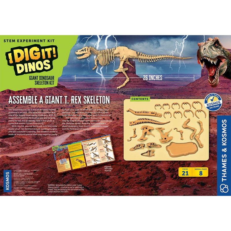 Thames & Kosmos Giant Dinosaur Skeleton Kit, 3 of 4