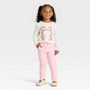 Toddler Girls' Ribbed Leggings - Cat & Jack™ - 3 of 3