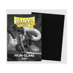 Dragon Shield Standard Card Sleeves Deck Protector: Non-Glare: Matte: Black (100ct) - 1 of 1