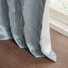 Kumasinova Branch Embroidered Faux Silk Curtain Panel,Blackout Curtains with Lined,Rod Pocket/Back Tab Top,Window Curtain for Living Room - 3 of 4