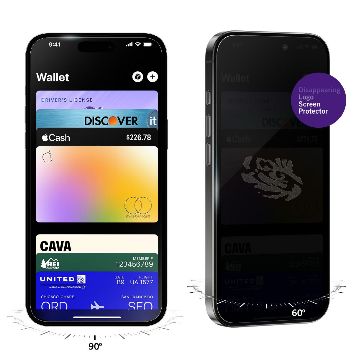 Screen Skinz LSU Privacy Screen Protector - thumbnail 4