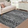 Area Rugs Boho Moroccan Rugs for Living Room Carpet Abstract Rugs for Bedroom Soft Distressed Rug - 3 of 4