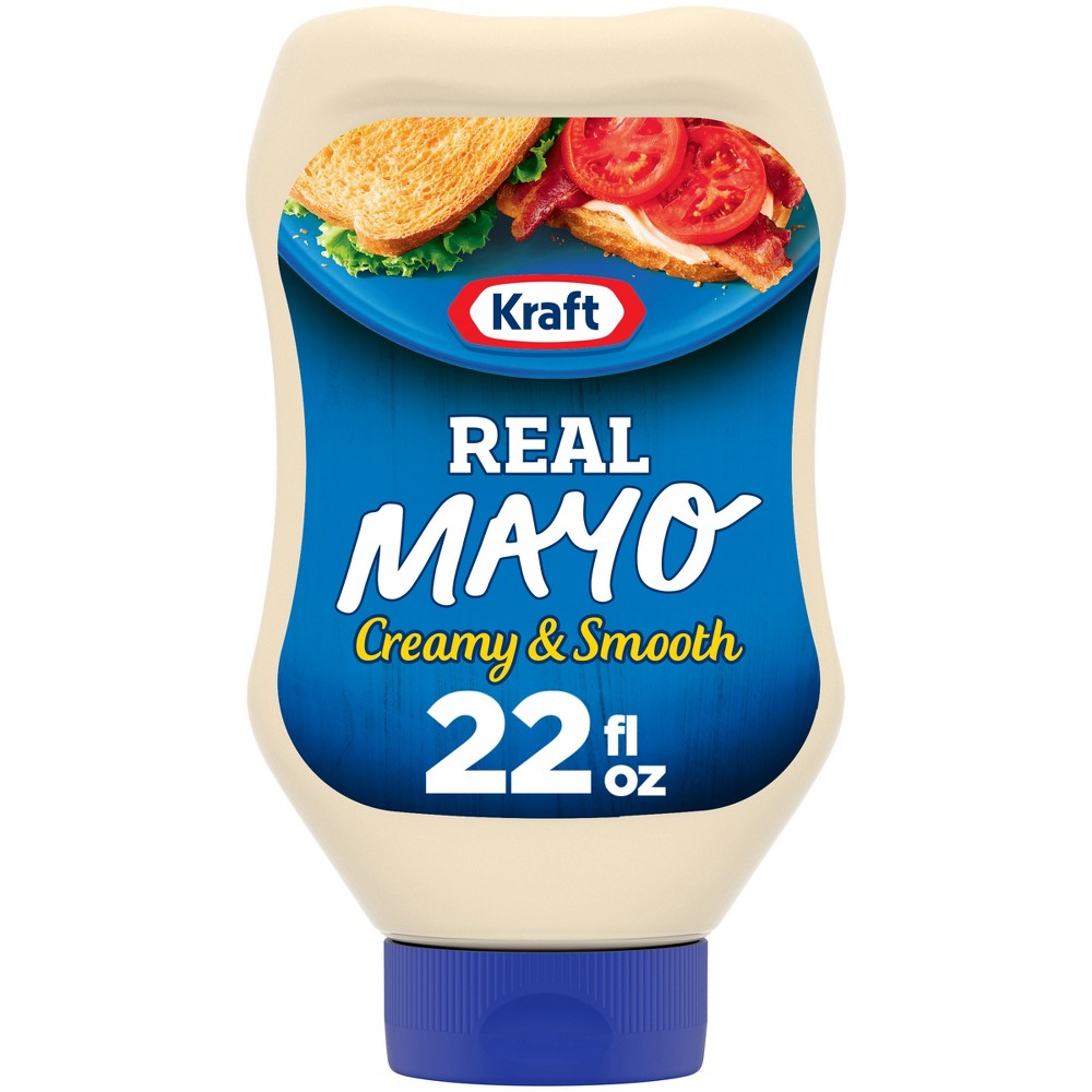 UPC 021000026791 product image for Kraft Real Mayonnaise Squeeze Bottle - 22 fl oz | upcitemdb.com