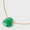 14K Gold Dipped Heart Slider Pendant Necklace - A New Day™ - 4 of 4