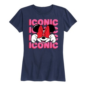Women's - Disney - Iconic Minnie Short Sleeve Graphic T-Shirt - 1 of 4