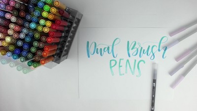 Tombow 10ct Dual Brush Pen Art Markers - Retro