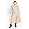 CITY CHIC | Women's Plus Size  Mysteria Jacket - latte - 18W - 3 of 4