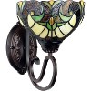 Chloe Lighting Liaison Victorian-Style 1-Light Wall Sconce 8" Shade - 4 of 4