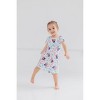 Disney Princess Frozen Minnie Mouse Moana Mulan The Little Mermaid Cinderella Skater Dress  Scrunchie Toddler to Big Kid - 2 of 4