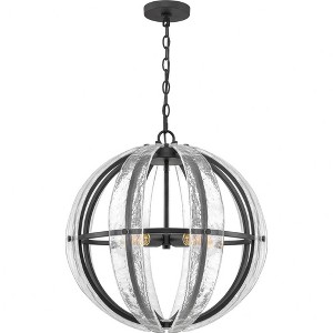 Quoizel Lighting Dre 4 - Light Pendant in  Matte Black - 1 of 4