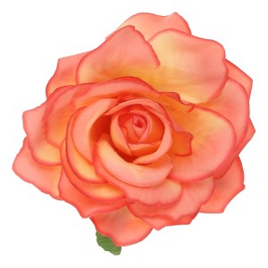 Unique Bargains Fabric Rose Boho Hair Clips Fabric Flower Brooch Pins for Wedding Party Dance 1 Pc - 1 of 4