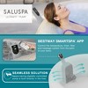 Bestway SaluSpa Rome Smart AirJet Inflatable Hot Tub Square Portable 5-7 Person Spa with 180 AirJets, App Control and EnergySense Cover, Sand Marble - 4 of 4