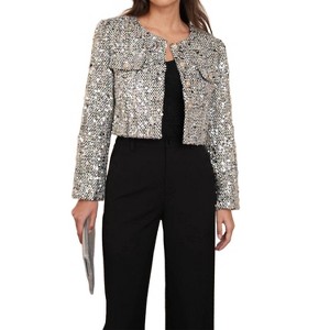 Women's Jenny Tweed Jacket - CHOKLATE PARIS - 1 of 4