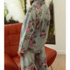 Women's Flower Child Button Up Shirt - BiBi - 2 of 4