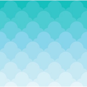 20ct Green Ombre Dinner Napkin - 1 of 2