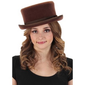 HalloweenCostumes.com    Adult's John Bull Hat, Brown - 1 of 4