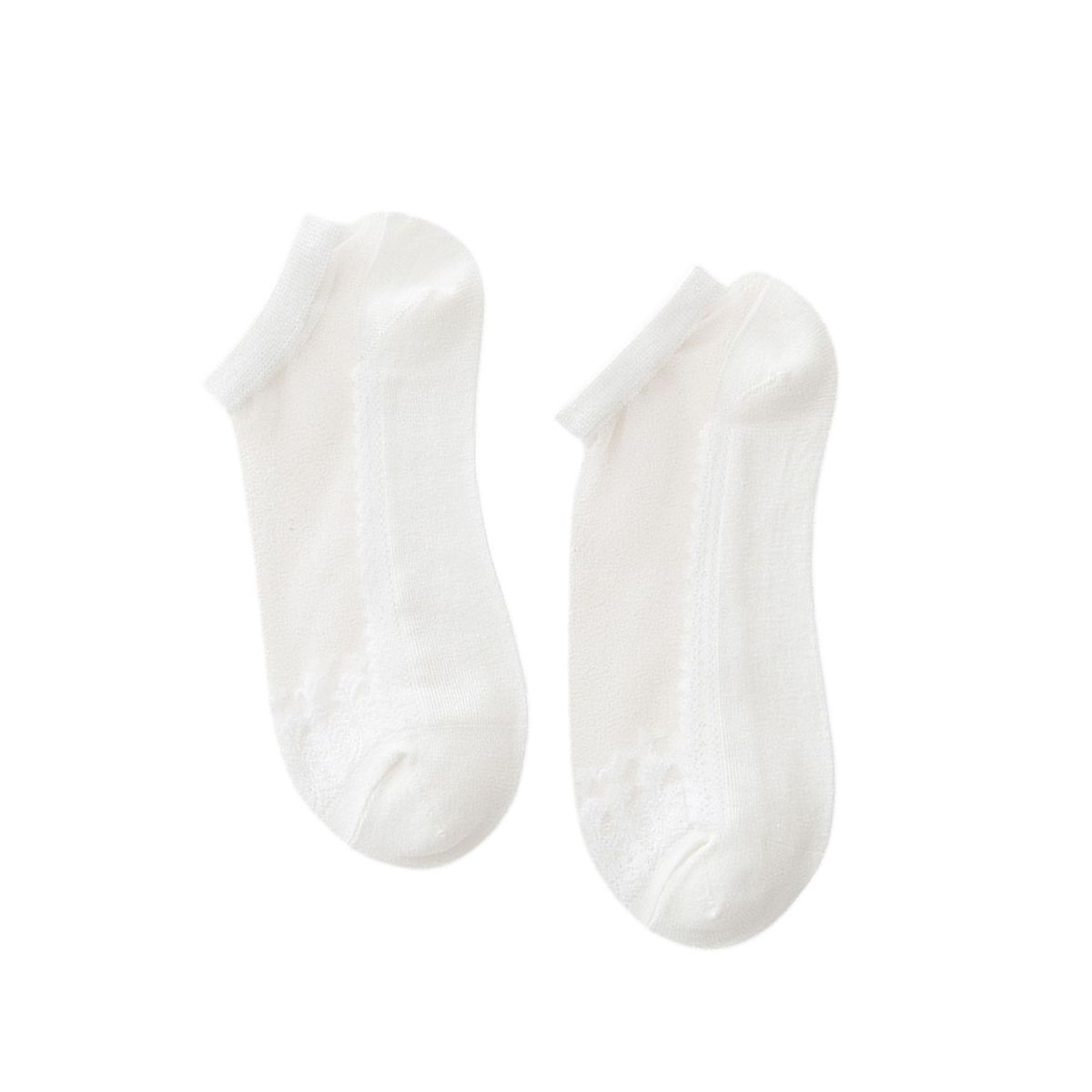 Anna-Kaci 6 Pairs Women's Sheer Mesh Ankle Socks with Soft Knit Sole and Delicate Lace Trim Lightweight Breathable Low-Cut Design - thumbnail 9