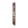 HomeRoots 72" Brown Solid Wood Blooms Porch Sign - 4 of 4