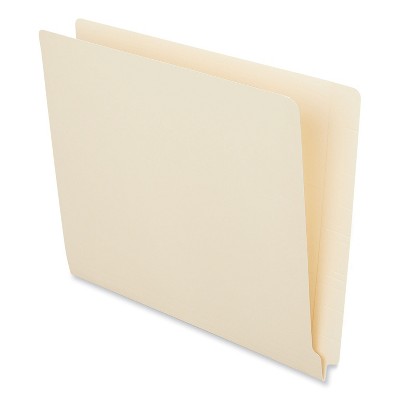 Universal Manila Reinforced End Tab Fastener Folders, Letter Size, 50/Box
