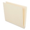Universal Reinforced End Tab Fastener Folders, 0.75" Expansion, 2 Fasteners, Letter Size, Manila Exterior, 50/Box - 4 of 4