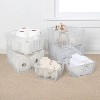 happimess Sutton Modern Glam Handmade Wire Metal Nesting Storage Baskets - 2 of 4