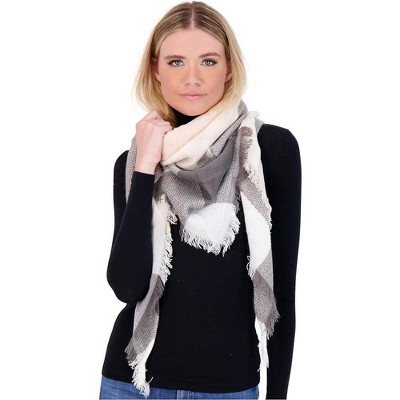 Market And Layne Women Shawl Wraps, Winter Scarfs For Women (ivory