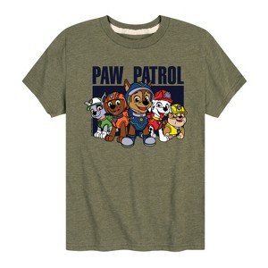 Boys' - Paw Patrol - Group Short Sleeve Graphic T-Shirt - 1 of 4