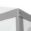 Resenkos Canopy, Outdoor Canopy Tent,20' x 20'Wedding Tent, Outdoor Carport Garage Party Tent with Sidewall, Gray White and Gray - 3 of 4