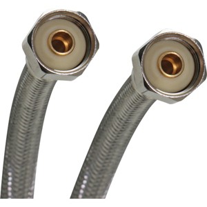 Fluidmaster  Fits-All 16 In. L. Stainless Steel Faucet Connector B4F16U - 1 of 4