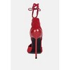Rule Breaker Lace Up Stiletto Heel Suede Women Sandals - 4 of 4