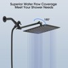 ONWITH 10 Inch High Pressure Rainfall Shower Head/Handheld Shower Combo - 4 of 4