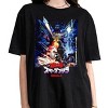 Godzilla Movie Adult Black Crew Neck Oversized Heavyweight Short Sleeve Tee - 4 of 4