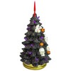 Northlight LED Lighted Skull and Ghost Halloween Tree - 12" - Black - 4 of 4