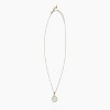 sanctuaire Round Opalite Pendant Necklace Gold - 2 of 3