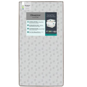 Delta Children SlumberTime Two-Stage Crib and Toddler Mattress - 1 of 1