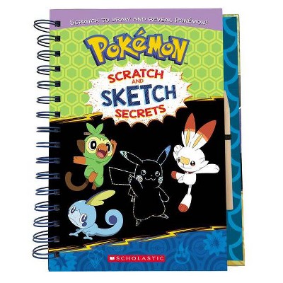 Scratch and Sketch Secrets (Pokémon) - by  Maria S Barbo (Hardcover)