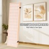 Room Divider Panel Wooden Room Divider Wall,5.6FT Tall Room Divider with Shelves,Folding Privacy Screens 67 In for Room Separation Home Office Bedroom - 2 of 4