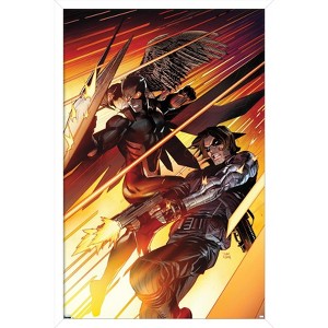 Trends International Marvel Comics Falcon and Winter Soldier - Team-Up Framed Wall Poster Prints - 1 of 4
