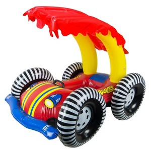 Poolmaster Swimming Pool Float Buggy Baby Rider with Sun Protection - 1 of 4