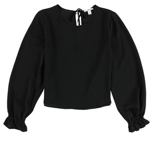 bar III Womens Keyhole Pullover Blouse - 1 of 2