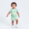 Gerber Baby and Toddler Girls' Pull-On Knit Shorts - 3-Pack - 4 of 4