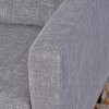 10pc Delilah Mid Century Modern U-Shaped Sectional Sofa Set Gray - Christopher Knight Home: Modular, Living Room Furniture - 4 of 4