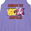 - Pokémon - Pikachu Mewtwo Battle Graphic Sleeveless Aline Dress - 2 of 3
