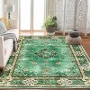 Phulwari Area Rugs Washable, Vintage Bohemian Distressed Oriental Carpet Non Slip, Floral, for Living Room Bedroom Kitchen Nursery Kids Room - 3 of 4