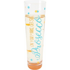 Pavilion Gift Company - Prosecco - 8 oz Stemless Champagne Flute - Drinkware - 1 of 4